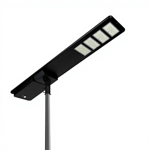 ALL in One LiFePO4 <b>Motion</b> <b>Sensor</b> 200W 300W 400W 600W 160LM/W IP65 3 Years Warranty Bright White <b>Solar</b> <b>Security</b> Street <b>Light</b> - Product Image 1