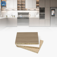 TOPOCEAN Vente chaude Chine 4*8 12mm 15mm 18mm Panneau de particules stratifié mélaminé MFC de qualité meuble/panneau de particules
