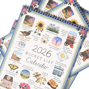 ปฏิทินบัคเก็ตลิสต์ปี 2026 ปฏิทินติดผนัง ลายการ์ตูน ของขวัญเทศกาล ของขวัญส่วนตัว ของขวัญส่งเสริมการขาย - Product Image 5