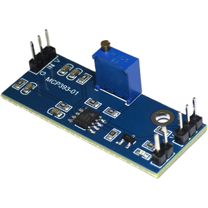 Módulo comparador de voltaje LM393, interruptor de sensor de umbral ajustable, placa de detección de salida digital de 4,5-28V, MCP393-01 para Arduino - Product Image 1