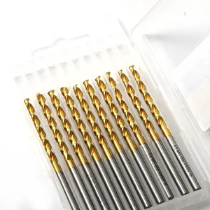 ステンレス鋼hss 3mm/4mm/5mm M42ツイストドリルビット放物線ドリルビットburghiu