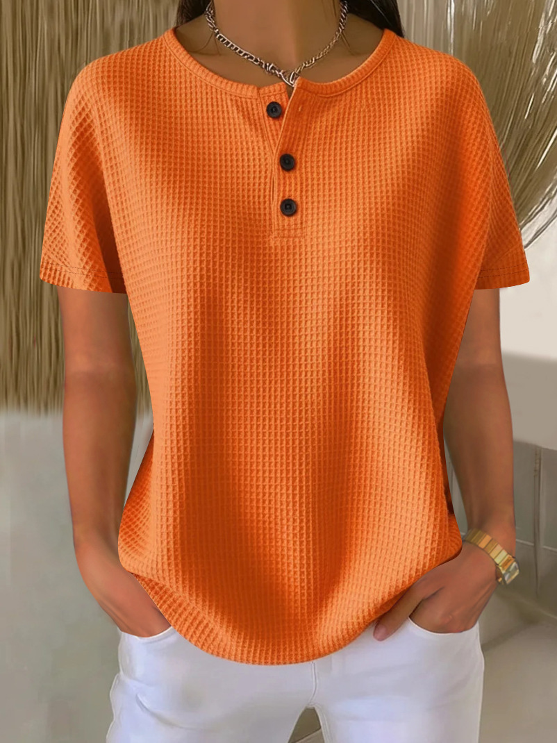 Orange - Manches Courtes