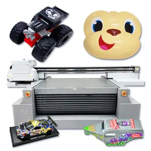 Toy car shell special high low drop printing 0mm to 20mm 8 colors SHK Industrial 1612 Uv inkjet printer Printing Machine