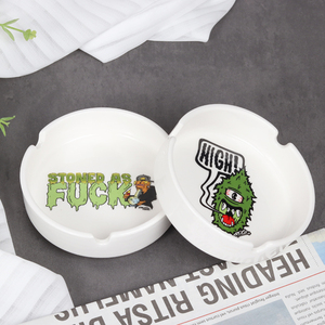 Ceramic Funny <strong>Ashtray</strong> Handmade <strong>Cool</strong> Fancy Porcelain Ceramic Smoking <strong>Ashtrays</strong> for Cigarettes Ash Tray for Home Office Decoration - Product Image 4