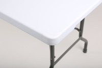 Table pliante carrée en plastique moderne pour l'extérieur, 86 cm, vente en gros, prix d'usine direct