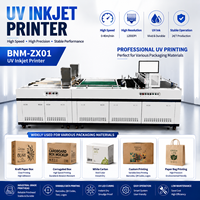 Imprimante jet d'encre numérique UV haute vitesse, performances stables pour les sacs en papier, les cartons, le plastique, le verre, les solutions d'emballage industriel