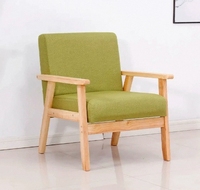 Canapé économique en bois massif, ensemble complet de meubles de salon pour la maison, le bureau, le bar, les loisirs, les hôtels et les restaurants