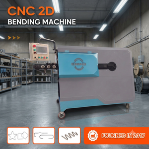 Cintreuse automatique de barres d'armature CNC 2D à commande numérique pour la fabrication de construction - Product Image 4