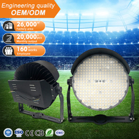 Lampes de projecteur de tunnel AORUITAI 300W 400W 500W 600W Puce d'éclairage Mince Sports Outdoor Led Flood Light