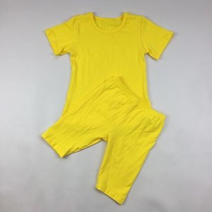 Conjunto de Ropa de Verano para Bebés, Niños y Niñas, Pijama de Manga Corta, Camiseta de Algodón de Manga Corta + Pantalones Cortos, Estilo Ajustado - Product Image 2