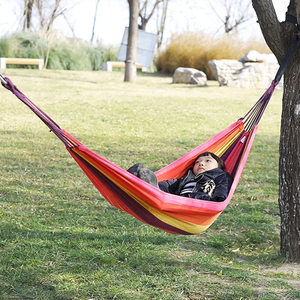 <span class=keywords><strong>Hamaca</strong></span> Doble Portátil para Acampar al Aire Libre, Fabricada en Lona, Plegable y Elegante, Venta al Por Mayor OEM - Product Image 5
