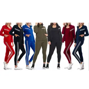 Tute da ginnastica economiche di alta qualità all'ingrosso abbigliamento sportivo giacca da donna personalizzata Jogger Slim Fit tute abbinate