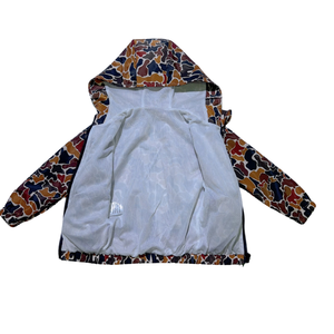 Giacca a vento impermeabile con cerniera personalizzata di alta qualità per bambini Bomber invernale con stampa mimetica - Product Image 5