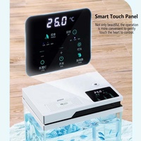 Kit de démarrage d'aquarium auto-nettoyant Furvorite Eco-Friendly de 2 gallons avec lumière LED colorée pour crevettes, guppies, méduses, poissons rouges, betta