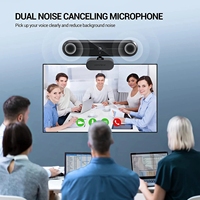 Stokta CMOS görüntü sensörü bulunan dahili mikrofon ve hafif USB 1080 PC kamera ile Full HD 2.0 P 4K web kamerası
