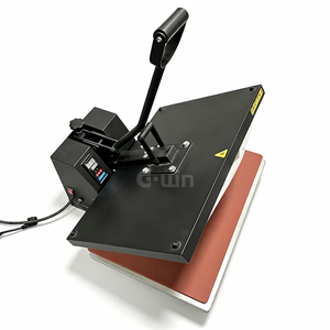 High Quality Manual Heat Press <b>Machine</b> 40*60cm High Pressure for Fabric Transfer Used - Product Image 3
