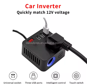 Nouveau chargeur d'onduleur de voiture 12V24V à 220V convertisseur de puissance universel QC3.0 prise de charge rapide USB - Product Image 4