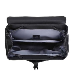 Wuzigolf Flap Style <b>Backpack</b> Black Unisex Laptop Bag With Usb Port For Business Travel Students - Product Image 4
