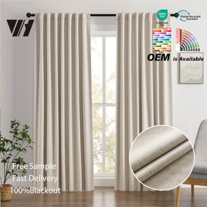 Cortinas Opacas para Dormitorio, Estilo Americano, 100% Poliéster, Venta al <span class=keywords><strong>por</strong></span> Mayor - Product Image 2