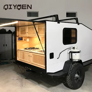 Semirremolque pequeño de lujo Ultra ligero Mini 4x4 Offroad Camper <span class=keywords><strong>con</strong></span> <span class=keywords><strong>baño</strong></span> para viajes de Camping y <span class=keywords><strong>autocaravanas</strong></span> - Product Image 3