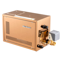 Générateur de vapeur moderne 2025 pour sauna humide avec accessoires en acrylique de haute qualité, panneau de commande informatique 3KW pour salle de sauna à vapeur humide