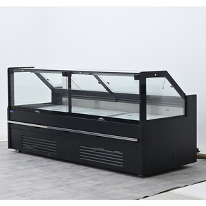 Congélateur-îlot commercial durable à porte vitrée, grande capacité, éclairage LED, dégivrage automatique, <span class=keywords><strong>prix</strong></span> bas - Product Image 3