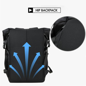 Sac à dos pour ordinateur portable à enroulement personnalisé, accès facile, antivol, randonnée, camping, sac à dos de jour, accessoire USB, voyage, accessoire de bureau - Product Image 5