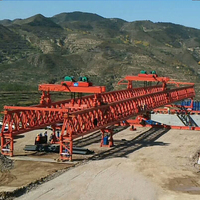 Lanzador de Vigas de Doble Viga Tipo Truss de 100T 150T y 30m de Luz para la Construcción de Puentes de Carreteras