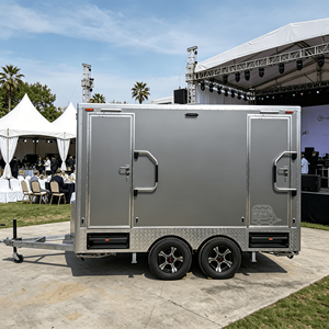 Remolque de Baño Móvil de Lujo VIP, Ducha para Eventos al Aire Libre, Bodas, Baño Portátil Ecológico, Inodoro Portátil - Product Image 4