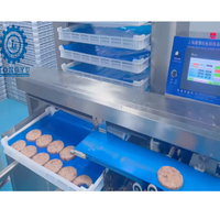 Machine industrielle de formage de galettes de bœuf SV-380, ligne de production automatique de hamburgers pour l'industrie alimentaire mondiale et les restaurants de restauration rapide