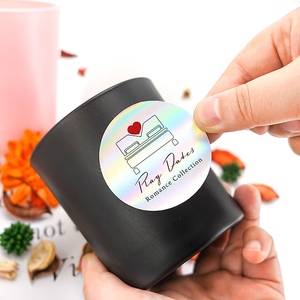 Custom Logo Label <b>Sticker</b> Print Adhesive Waterproof Vinyl Paper Round Thank You <b>Stickers</b> <b>Roll</b> Packaging Labels Custom <b>Stickers</b> - Product Image 3