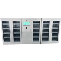 Gabinete de archivo de documentos de archivo inteligente de autoservicio con sistema de gestión de inventario de bloqueo electrónico de pesaje inteligente por gravedad