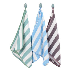 โรงงานขายตรงโรงแรมหรูห้องครัวชุดผ้าขนหนูไมโครไฟเบอร์ขนแกะปะการังลายผ้าขนหนู - Product Image 6