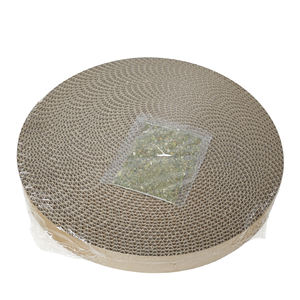 Isi ulang goresan kucing bulat, pengganti penggaruk ketebalan 35cm Diameter 3cm fleksibel tidak lem papan goresan kucing - Product Image 6