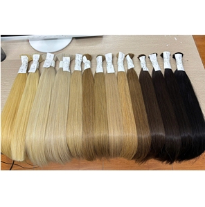 Extensions de Cheveux Humains de Qualité Supérieure en Gros, Cheveux Vierges Bruts, Sans Nœuds, Doux et Lisses pour la Fabrication de Perruques - Product Image 4