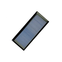 Pengisi Daya Pengontrol Tenaga Surya Tahan Air 0.45W Panel Surya Epoxy Tahan Cuaca ZW-9339 Panel Surya Berlapis Epoxy 2V