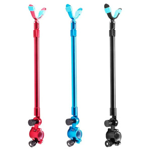 ที่วางคันเบ็ดอลูมิเนียมอัลลอยด์แบบแขวนด้านหลัง พับได้ ปรับได้หลายทิศทาง สีน้ำเงิน สีแดง สีดำ ใช้ได้กับทุกประเภท - Product Image 5