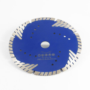 Hoja de sierra de diamante de corte de 115mm de alta velocidad Fullux OEM personalizable segmentada para corte de hormigón de granito de piedra - Product Image 5