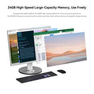 Beelink EQi12-LP <span class=keywords><strong>Gaming</strong></span> Mini <span class=keywords><strong>PC</strong></span> Intel Core i7 12650H 10Core Mini <span class=keywords><strong>Computer</strong></span> 24GB DDR5 500GB PCIe4.0 SSD mini <span class=keywords><strong>pc</strong></span> barebone - Product Image 2
