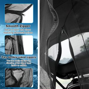 Car Tailgate Screen Mosquito Insect Repellent Net Outdoor Camping Ventilated Trunk Cover General Use All Seasons Transparent - Product Image 5