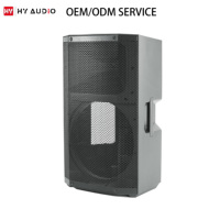 HY AUDIO Caja de Altavoz Vacía de 15 Pulgadas, Fabricación de Plástico, Suministro de Cajas de Altavoz de Plástico, Piezas de Altavoz Vacías, Gabinete de Altavoz Vacío