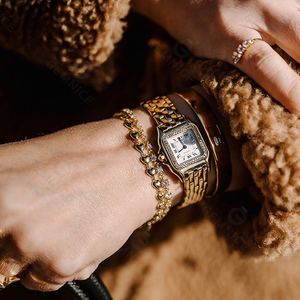 Đá Quý Tình Yêu Ghi Chú Kim Cương Tennis Vòng Đeo Tay Hơn 925 Bạc Đá Lấp Lánh Tinh Tế Chuỗi Vòng Đeo Tay - Product Image 4