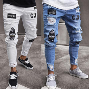 {"defaultLocale":null,"langAndValueMap":{"es_ES":{"autoTranslate":true,"value":"Jeans Estilo Vintage de Calle, 100% Algodón, para Hombre, Primavera-Verano, Lavado Oscuro, Estampado Informal, Desgastado","translateEngineVersion":"AE_TRANS"}}} - Product Image 2