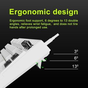 Có dây cơ khí Bàn phím văn phòng K1 pro-argb ánh sáng, Macro LCD phím, Gasket thiết kế-cho ai-powered không gian làm việc, OEM sẵn sàng - Product Image 6