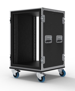 Rack Flight Case 16U Espuma Shockmount Amplificador Rack Flight Case Prueba de golpes - Product Image 3