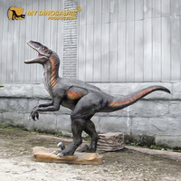 Modèle de dinosaure réaliste de parc d'attractions MY DINO AD-242, modèle animatronique de raptor
