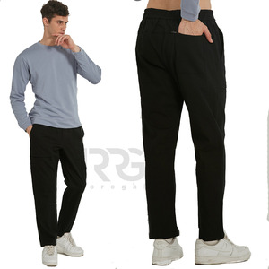 Pantaloni pantaloni da uomo pantaloni da jogging pantaloni da uomo in tessuto di lino pantaloni Casual da uomo - Product Image 2