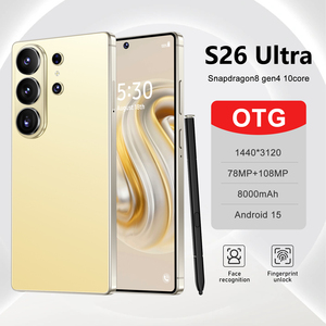 สมาร์ทโฟน S26 Ultra 5G คุณภาพสูง รุ่นทั่วโลก ระบบปฏิบัติการ Android 15 หน้าจอ HD ชิปประมวลผล Octa-Core หน่วยความจำ 16GB+1TB โทรศัพท์มือถือ CDMA ปลดล็อคแล้ว ของแท้ - Product Image 6