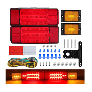 Kit de <span class=keywords><strong>feux</strong></span> de <span class=keywords><strong>remorque</strong></span> à LED <span class=keywords><strong>pour</strong></span> camping-car, camping-car, <span class=keywords><strong>bateau</strong></span> et motoneige-Nouveau - Product Image 2