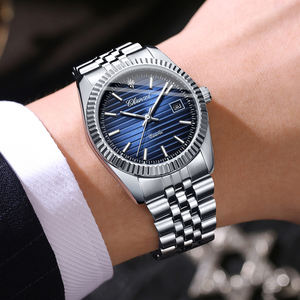 Fabricante de relojes personalizados reloj de regalo de fecha de cuarzo personalizado con logotipo de marca para hombres y mujeres - Product Image 5